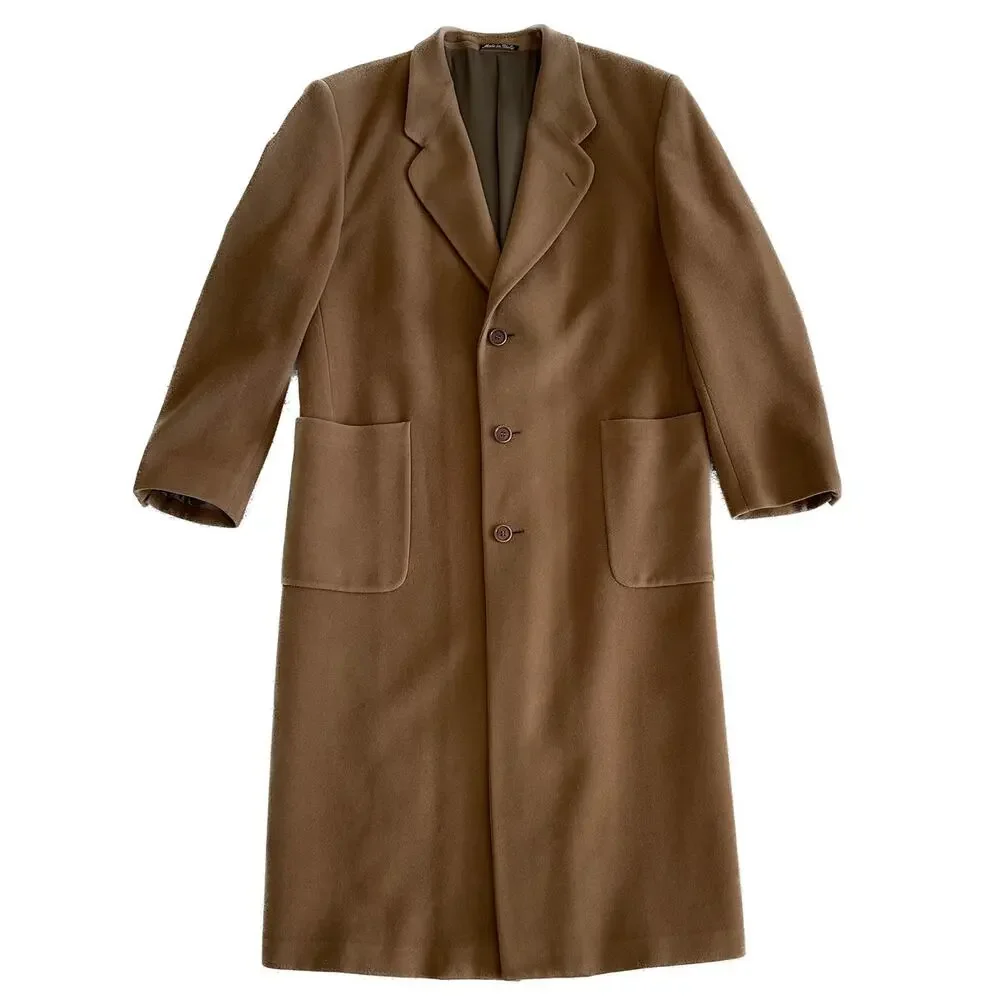VALENTINO Vintage 1980's Wool Maxi Coat Size IT40 - Picture 16 of 16